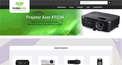 Desktop Screenshot of globalvideo.net.br